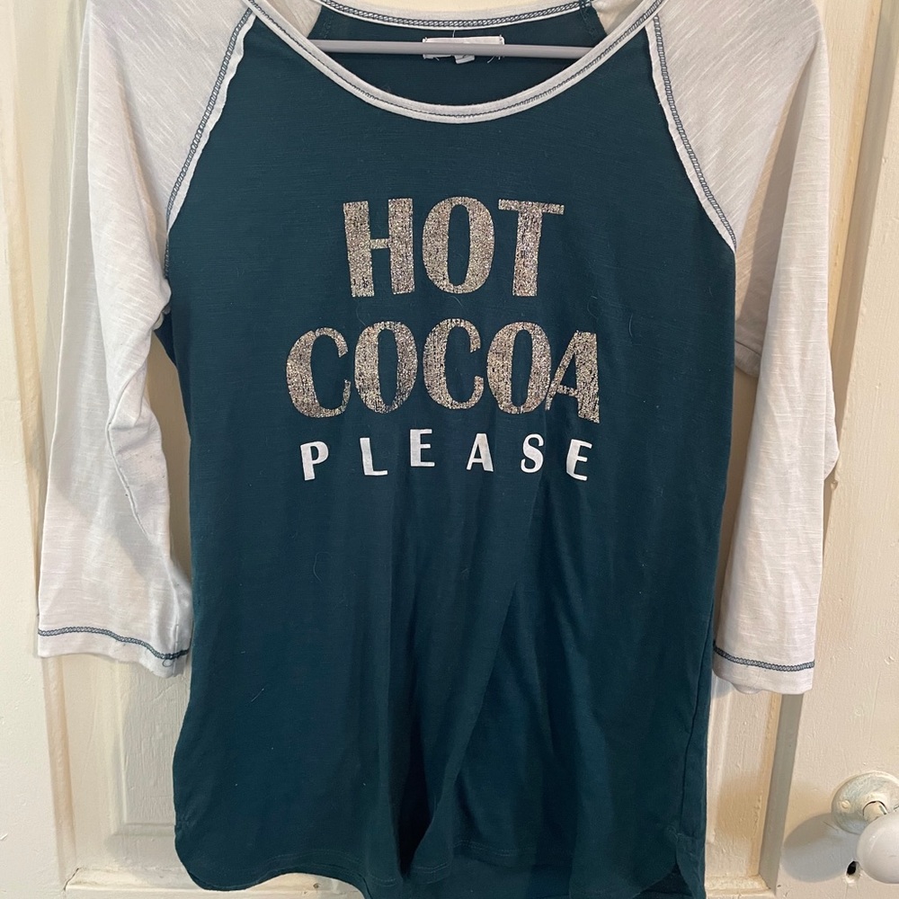 Hot coco 3/4th sleeve shirt
